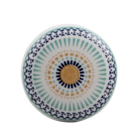 Wheel Flat Ceramic Wine Stopper